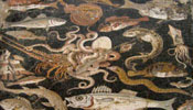 Pompeiian fish fresco